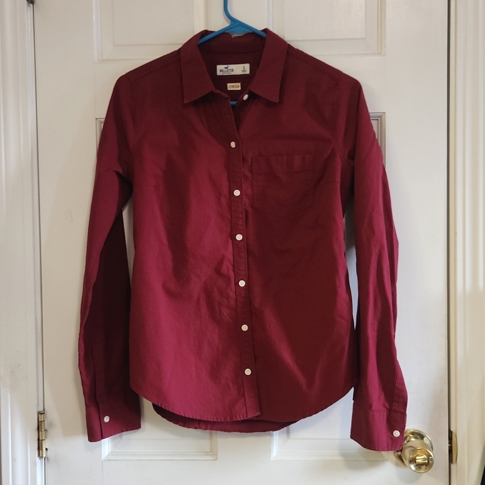 Hollister Button Up Business Casual Office Shirt